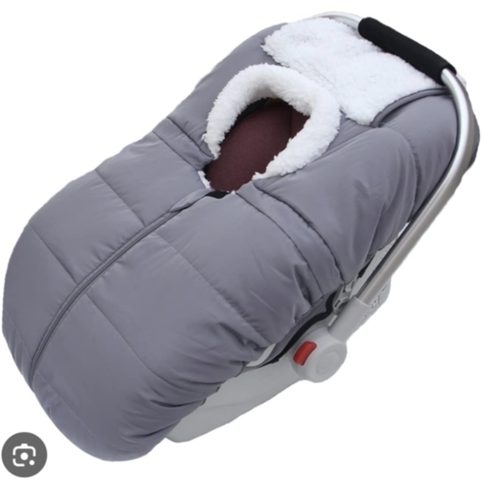 Souris Mini Baby Winter Car Seat Cover with Seat Liner (0-6 Months)
